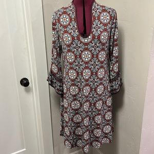 Vintage inspired stretchy dress